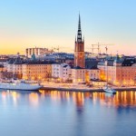 Utsikt over Stockholm fra lufta
